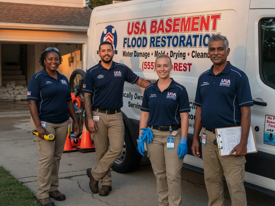 Basement Flood Cleanup company in Frederica, DE
